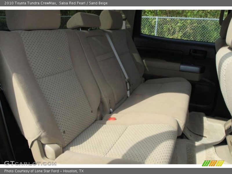 Salsa Red Pearl / Sand Beige 2010 Toyota Tundra CrewMax