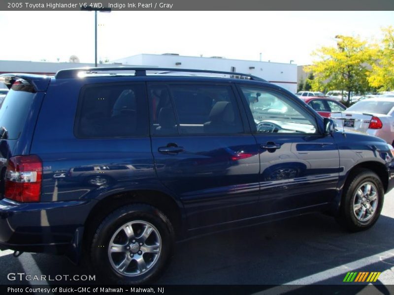 Indigo Ink Pearl / Gray 2005 Toyota Highlander V6 4WD