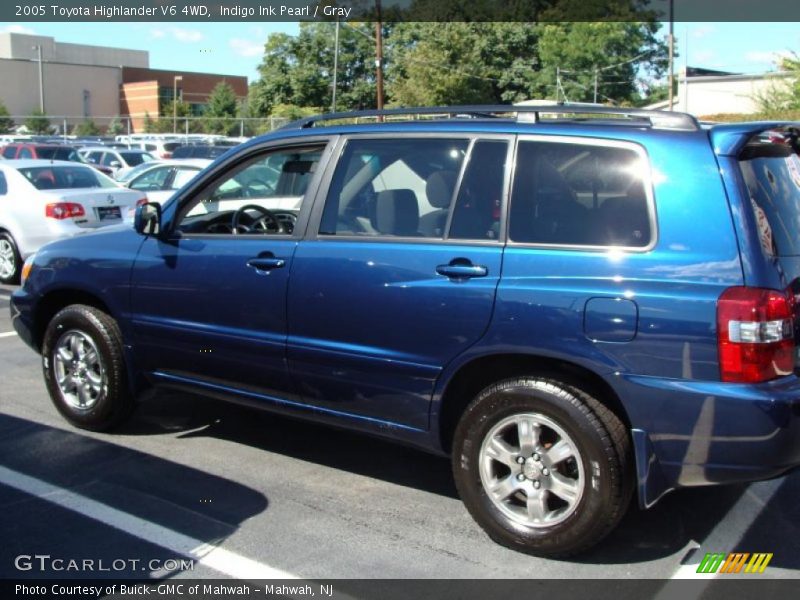 Indigo Ink Pearl / Gray 2005 Toyota Highlander V6 4WD