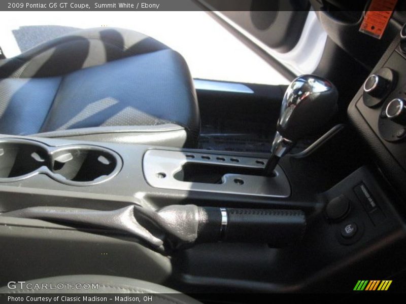 Summit White / Ebony 2009 Pontiac G6 GT Coupe