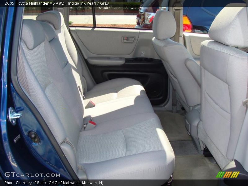 Indigo Ink Pearl / Gray 2005 Toyota Highlander V6 4WD