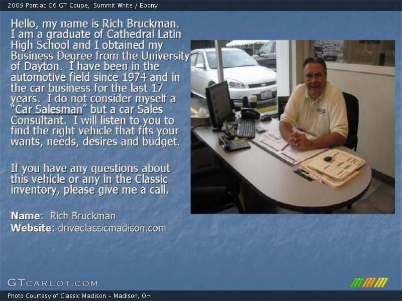 Summit White / Ebony 2009 Pontiac G6 GT Coupe