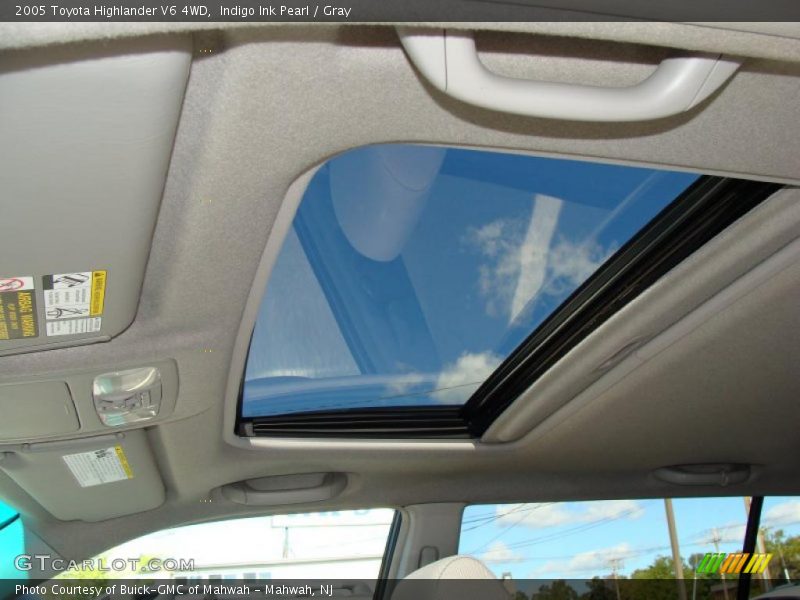 Indigo Ink Pearl / Gray 2005 Toyota Highlander V6 4WD