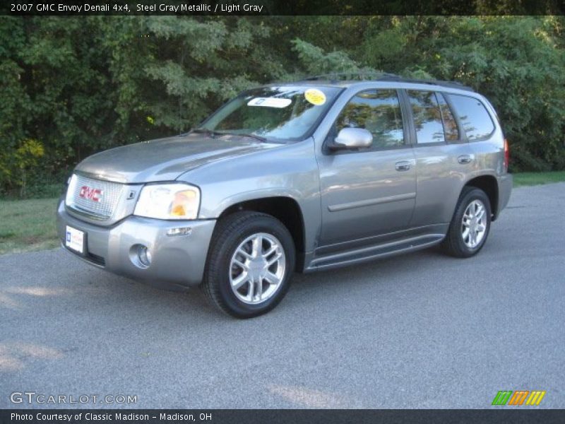 Steel Gray Metallic / Light Gray 2007 GMC Envoy Denali 4x4