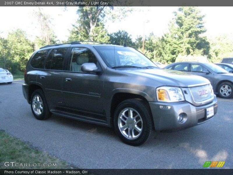 Steel Gray Metallic / Light Gray 2007 GMC Envoy Denali 4x4