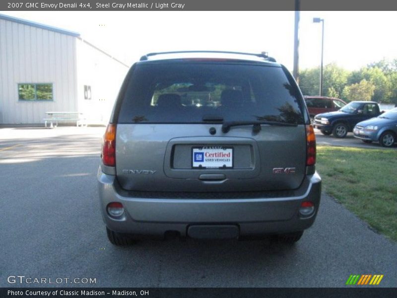 Steel Gray Metallic / Light Gray 2007 GMC Envoy Denali 4x4