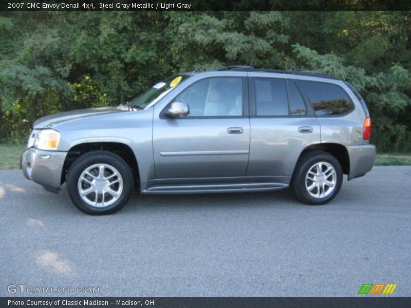 Steel Gray Metallic / Light Gray 2007 GMC Envoy Denali 4x4