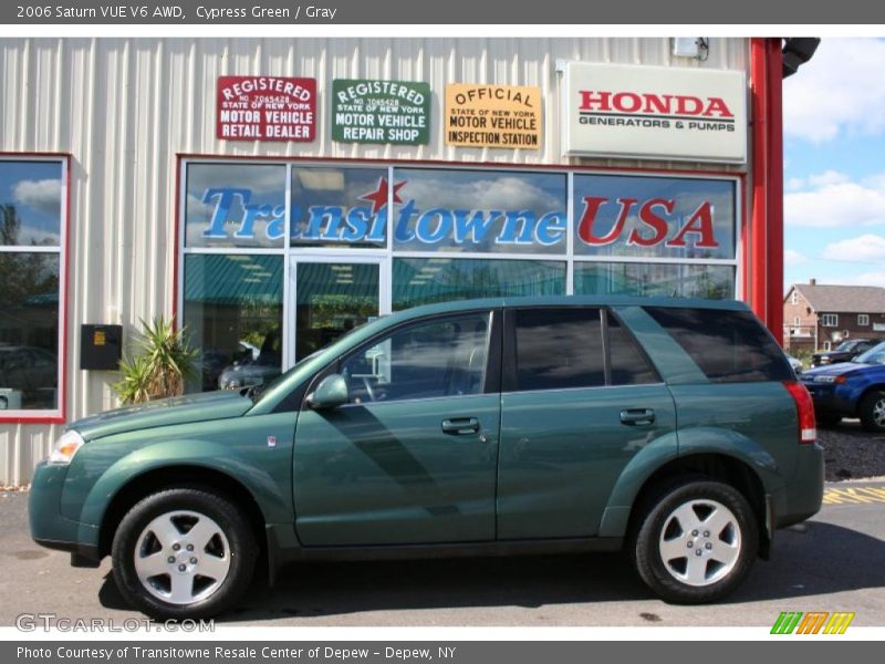 Cypress Green / Gray 2006 Saturn VUE V6 AWD