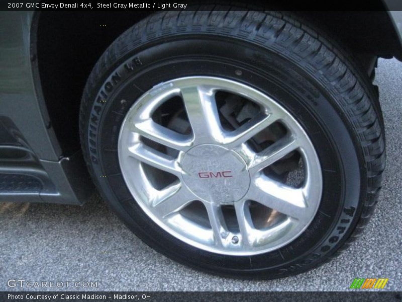 Steel Gray Metallic / Light Gray 2007 GMC Envoy Denali 4x4