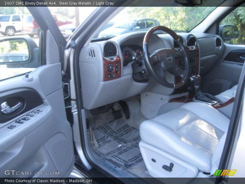 Steel Gray Metallic / Light Gray 2007 GMC Envoy Denali 4x4
