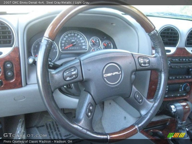 Steel Gray Metallic / Light Gray 2007 GMC Envoy Denali 4x4