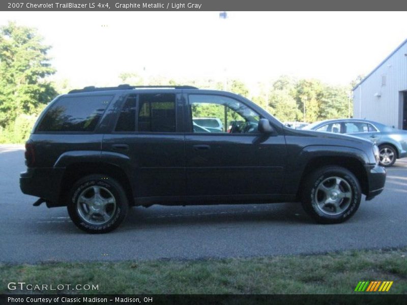 Graphite Metallic / Light Gray 2007 Chevrolet TrailBlazer LS 4x4