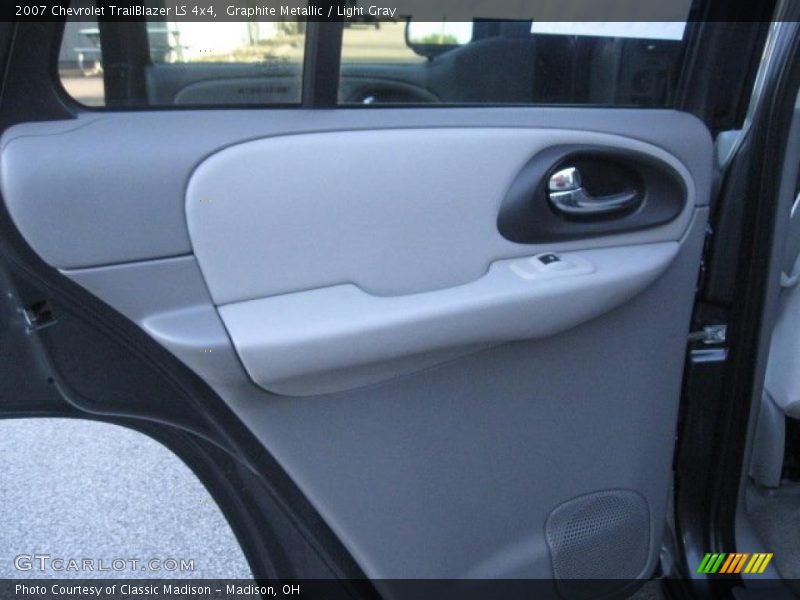 Graphite Metallic / Light Gray 2007 Chevrolet TrailBlazer LS 4x4