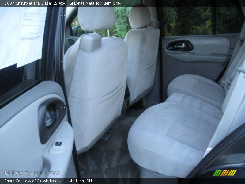 Graphite Metallic / Light Gray 2007 Chevrolet TrailBlazer LS 4x4