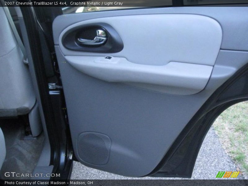 Graphite Metallic / Light Gray 2007 Chevrolet TrailBlazer LS 4x4