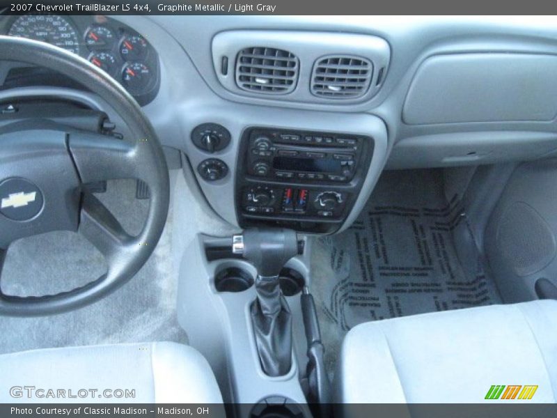 Graphite Metallic / Light Gray 2007 Chevrolet TrailBlazer LS 4x4
