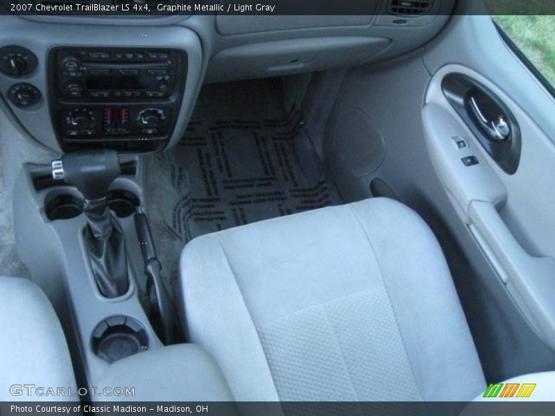 Graphite Metallic / Light Gray 2007 Chevrolet TrailBlazer LS 4x4