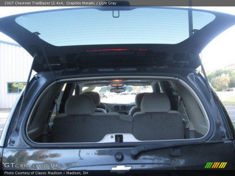Graphite Metallic / Light Gray 2007 Chevrolet TrailBlazer LS 4x4