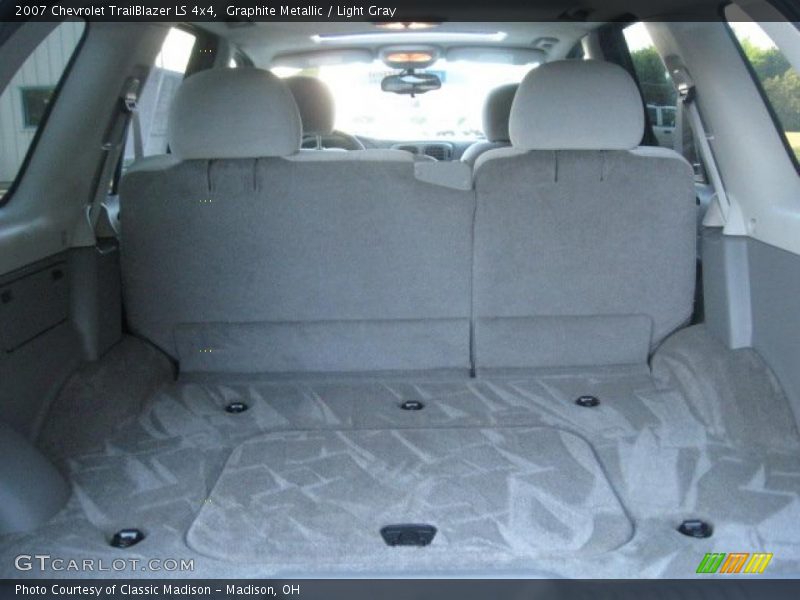 Graphite Metallic / Light Gray 2007 Chevrolet TrailBlazer LS 4x4
