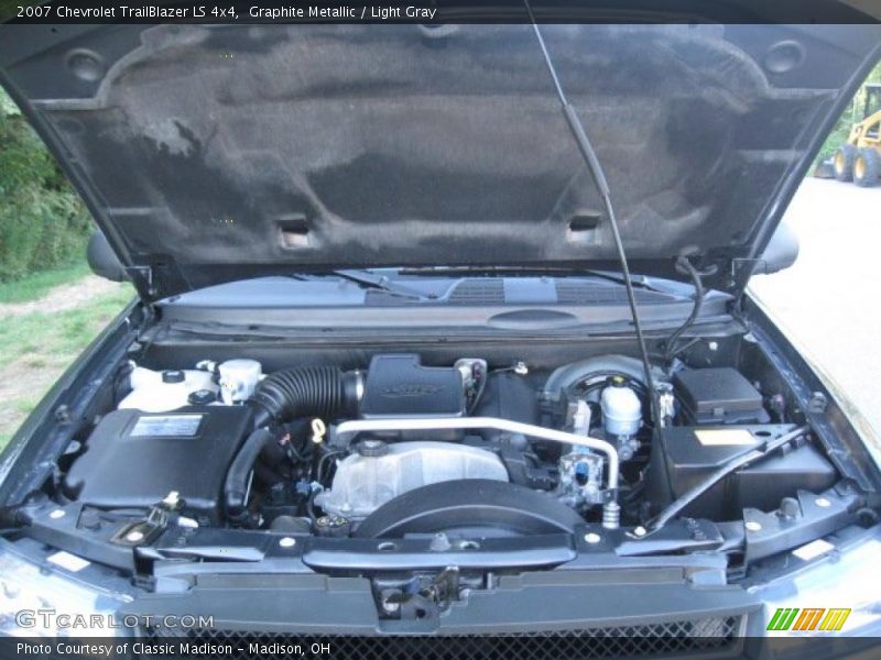 Graphite Metallic / Light Gray 2007 Chevrolet TrailBlazer LS 4x4
