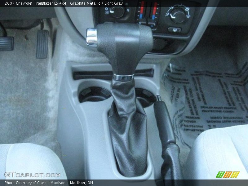 Graphite Metallic / Light Gray 2007 Chevrolet TrailBlazer LS 4x4