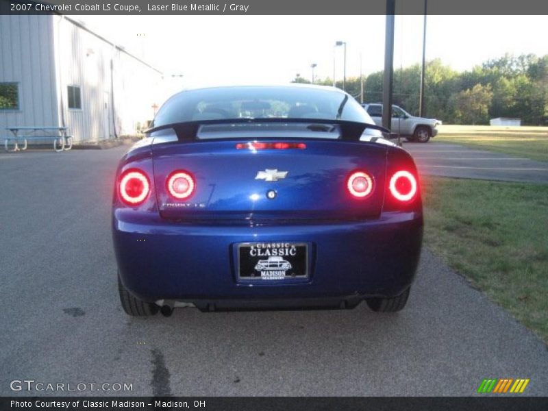 Laser Blue Metallic / Gray 2007 Chevrolet Cobalt LS Coupe