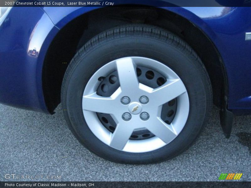 Laser Blue Metallic / Gray 2007 Chevrolet Cobalt LS Coupe