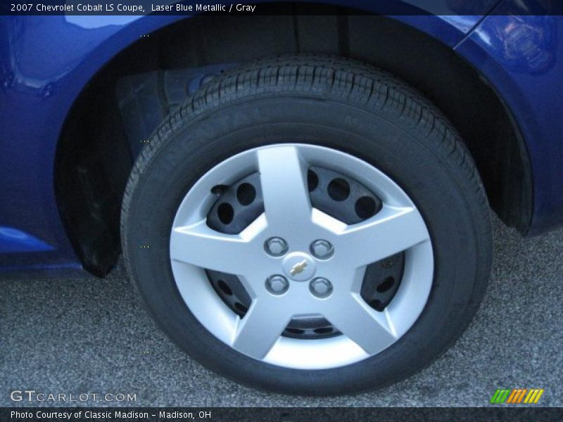 Laser Blue Metallic / Gray 2007 Chevrolet Cobalt LS Coupe