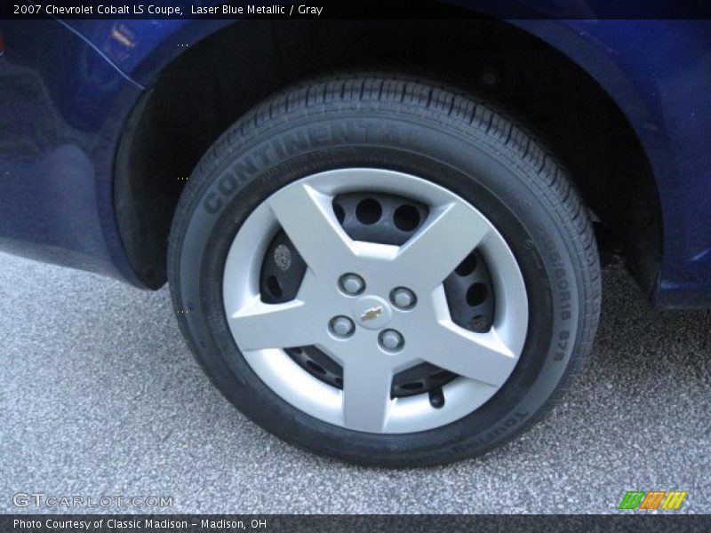 Laser Blue Metallic / Gray 2007 Chevrolet Cobalt LS Coupe