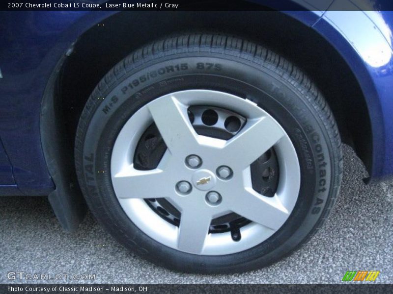 Laser Blue Metallic / Gray 2007 Chevrolet Cobalt LS Coupe