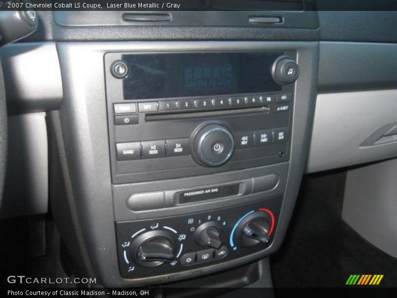 Laser Blue Metallic / Gray 2007 Chevrolet Cobalt LS Coupe