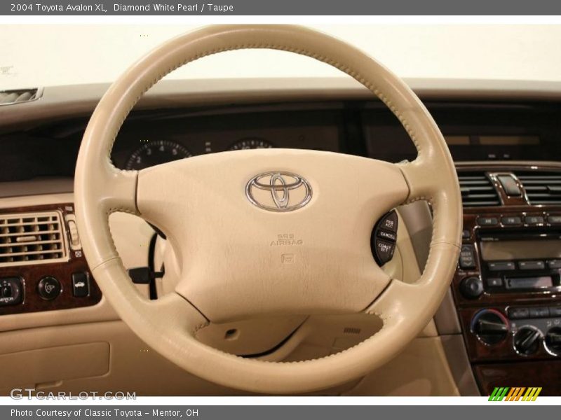 Diamond White Pearl / Taupe 2004 Toyota Avalon XL