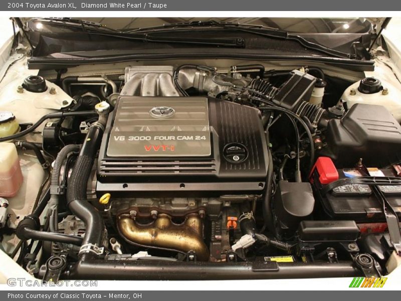 Diamond White Pearl / Taupe 2004 Toyota Avalon XL