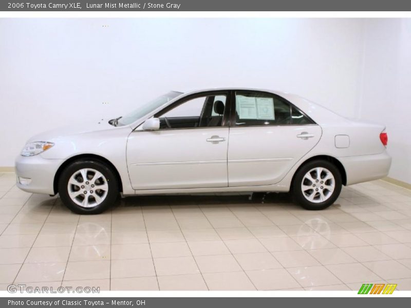 Lunar Mist Metallic / Stone Gray 2006 Toyota Camry XLE