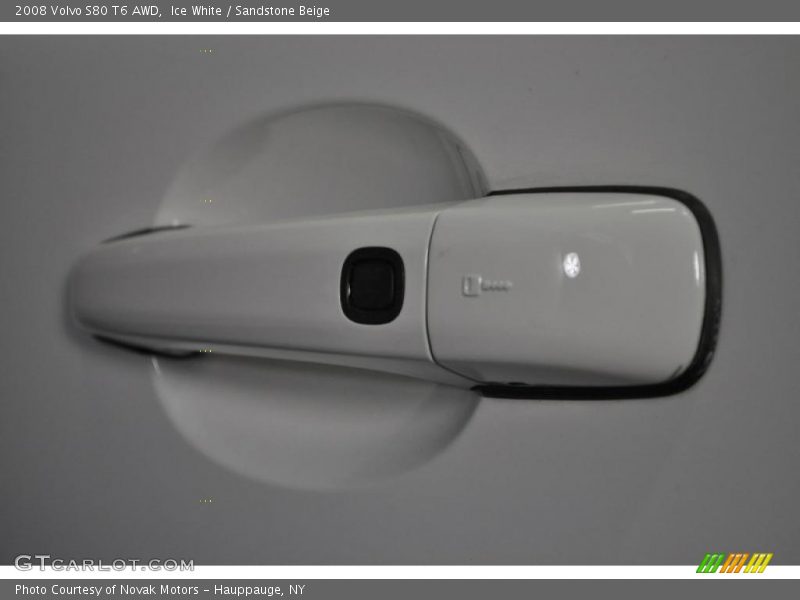 Ice White / Sandstone Beige 2008 Volvo S80 T6 AWD