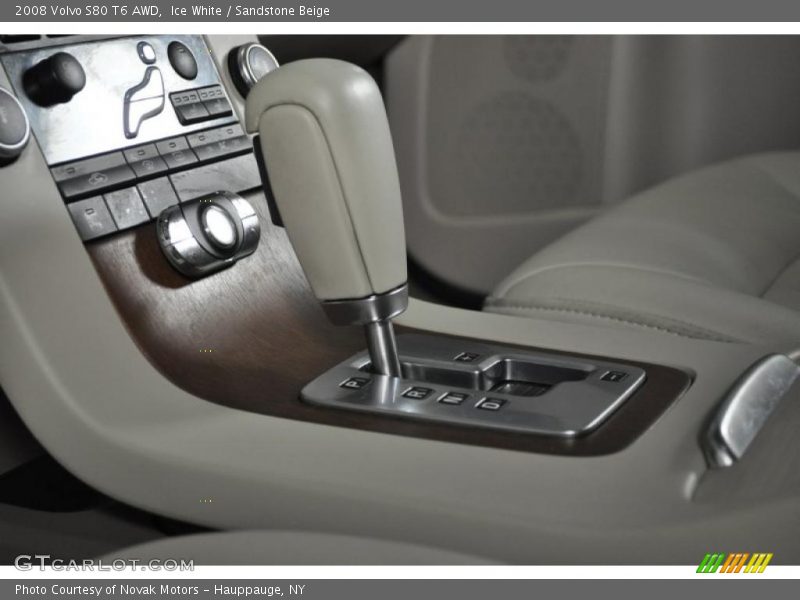 Ice White / Sandstone Beige 2008 Volvo S80 T6 AWD