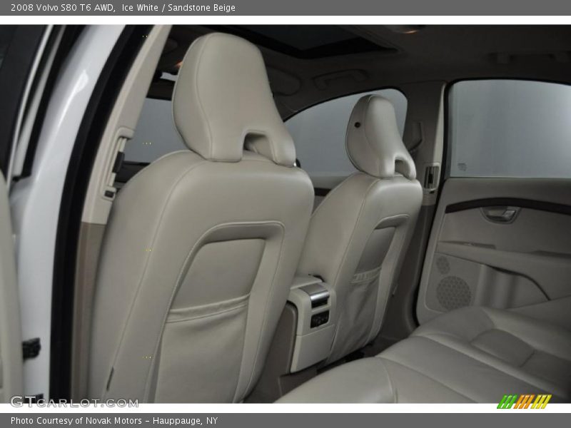 Ice White / Sandstone Beige 2008 Volvo S80 T6 AWD