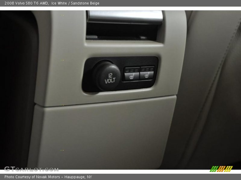 Ice White / Sandstone Beige 2008 Volvo S80 T6 AWD