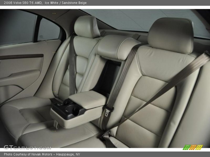 Ice White / Sandstone Beige 2008 Volvo S80 T6 AWD