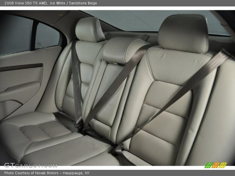 Ice White / Sandstone Beige 2008 Volvo S80 T6 AWD