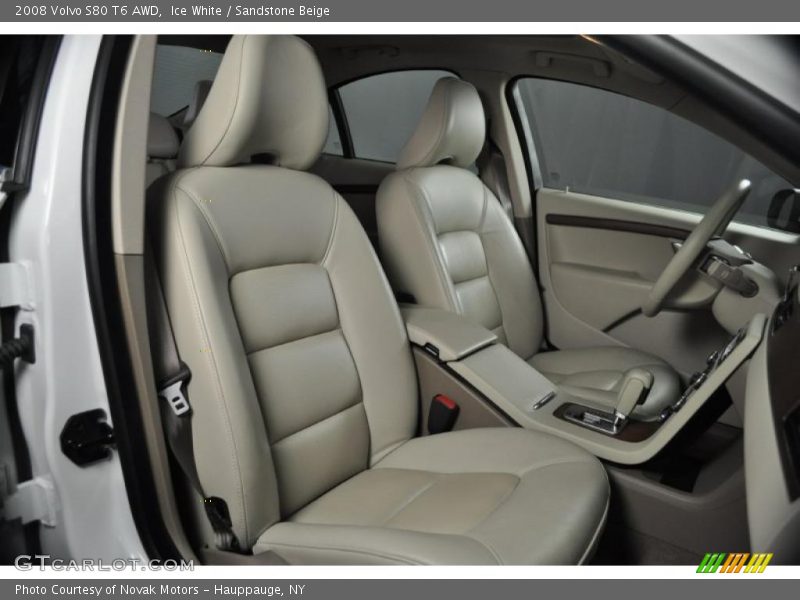 Ice White / Sandstone Beige 2008 Volvo S80 T6 AWD