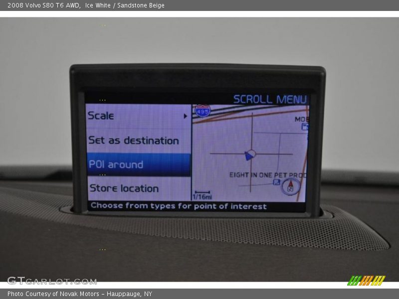 Ice White / Sandstone Beige 2008 Volvo S80 T6 AWD