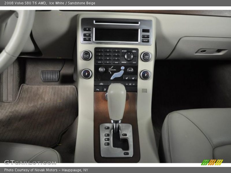 Ice White / Sandstone Beige 2008 Volvo S80 T6 AWD