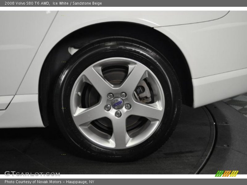 Ice White / Sandstone Beige 2008 Volvo S80 T6 AWD
