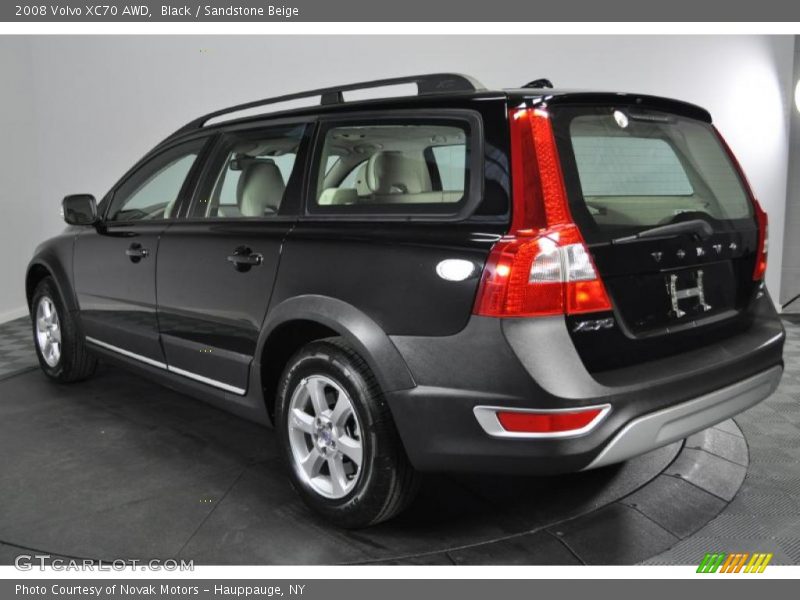 Black / Sandstone Beige 2008 Volvo XC70 AWD