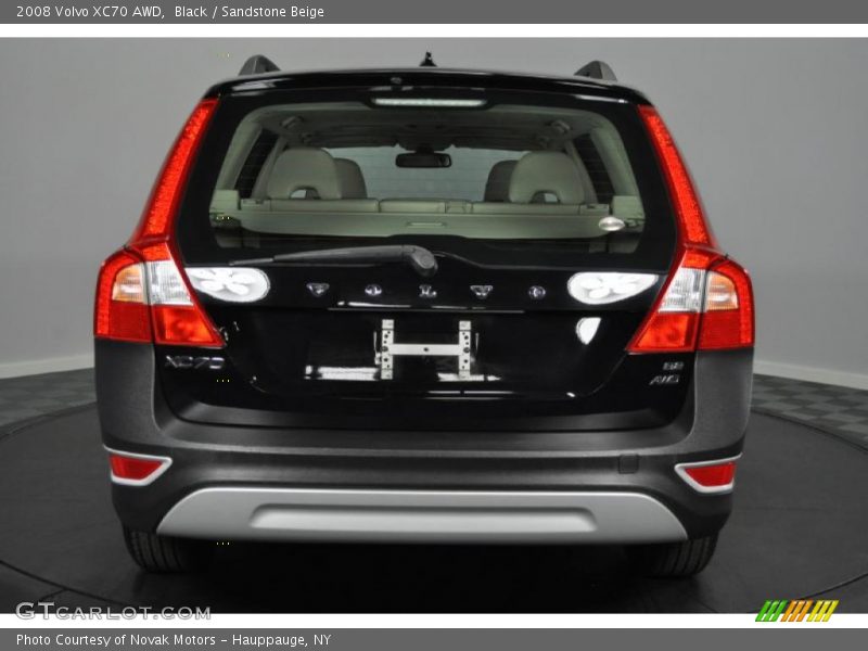 Black / Sandstone Beige 2008 Volvo XC70 AWD
