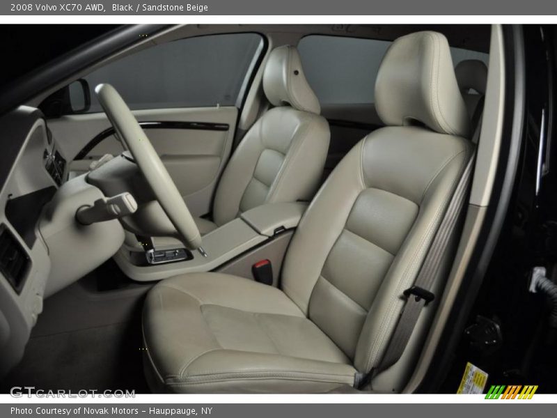 Black / Sandstone Beige 2008 Volvo XC70 AWD