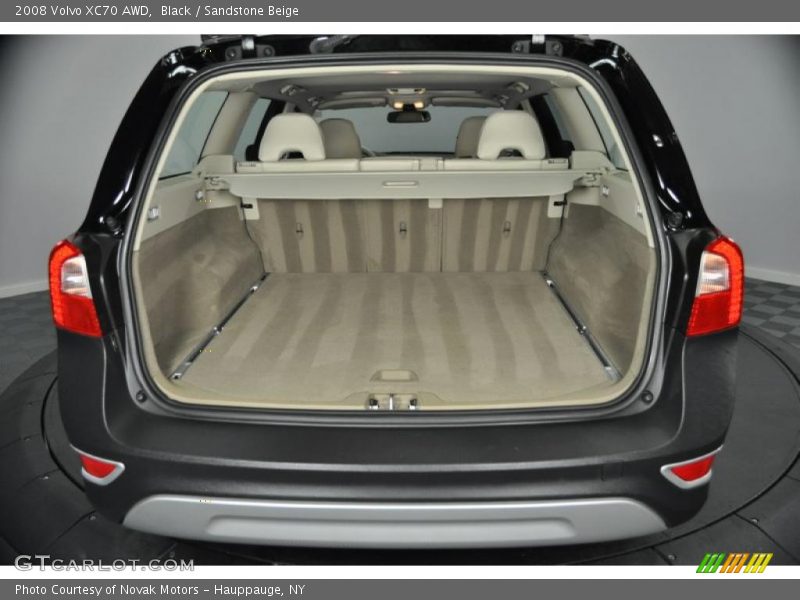 Black / Sandstone Beige 2008 Volvo XC70 AWD