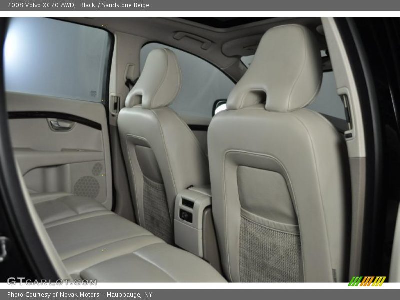 Black / Sandstone Beige 2008 Volvo XC70 AWD