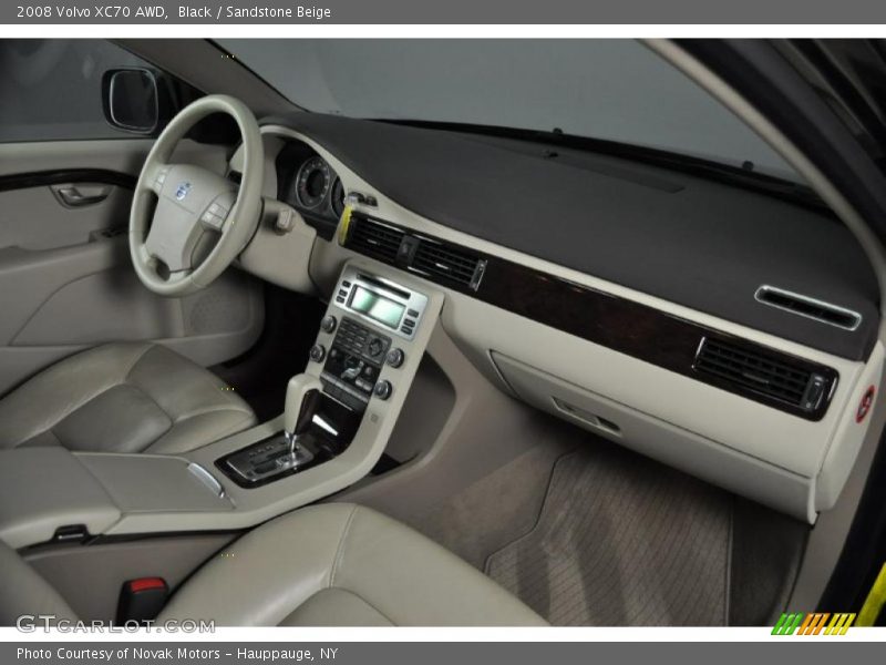 Black / Sandstone Beige 2008 Volvo XC70 AWD